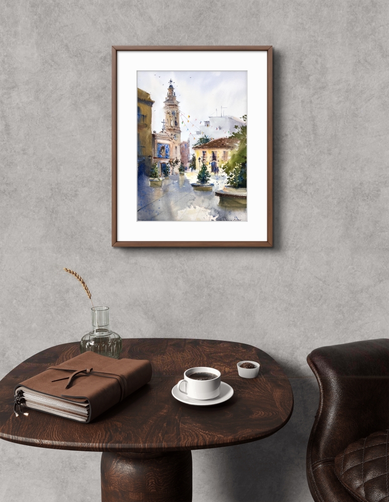 A Quiet Morning in Spain