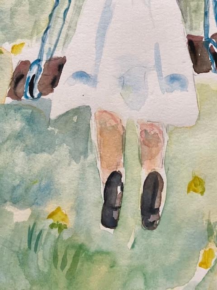'Girl on Swing'