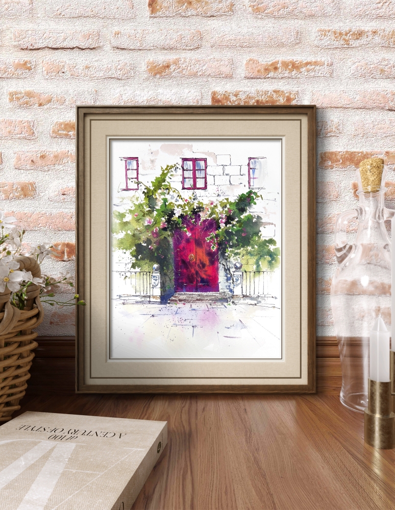 The Red Door of Spain