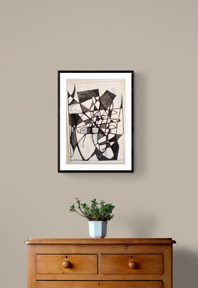 Composition in Black and white number 2