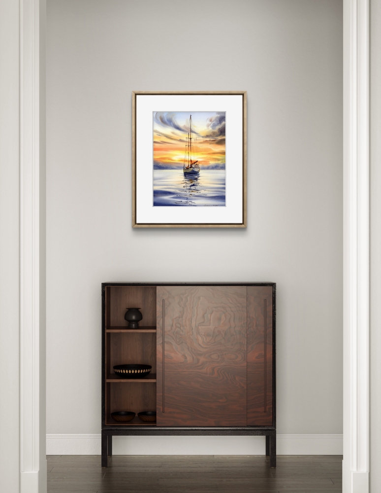 Golden hour on a yacht #2