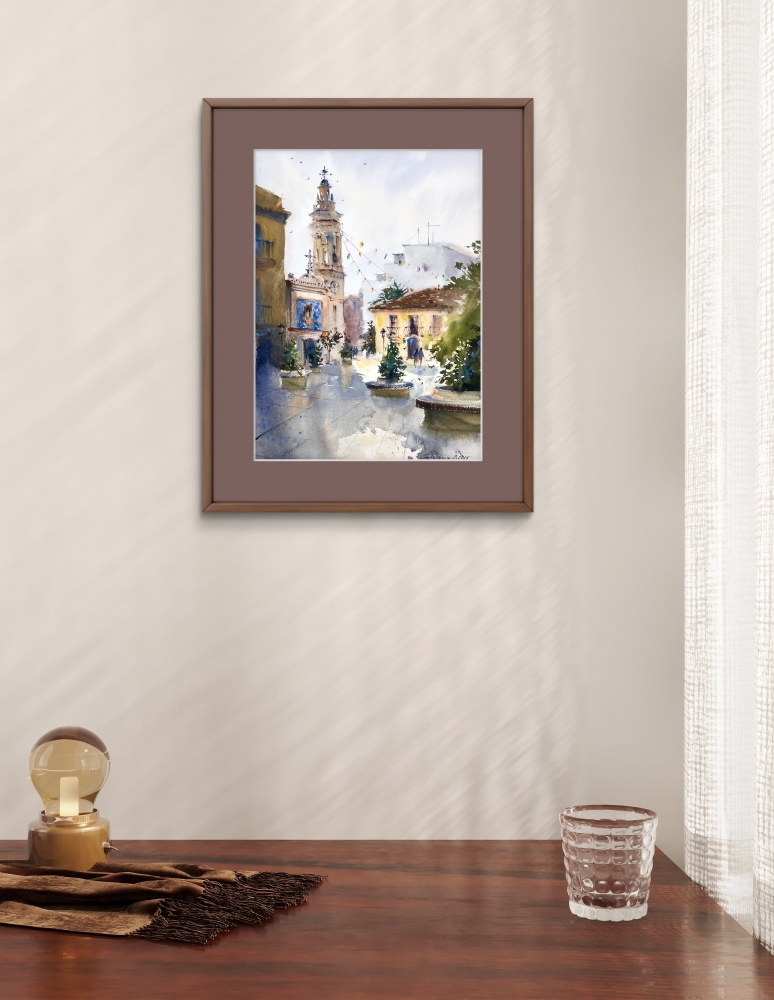 A Quiet Morning in Spain