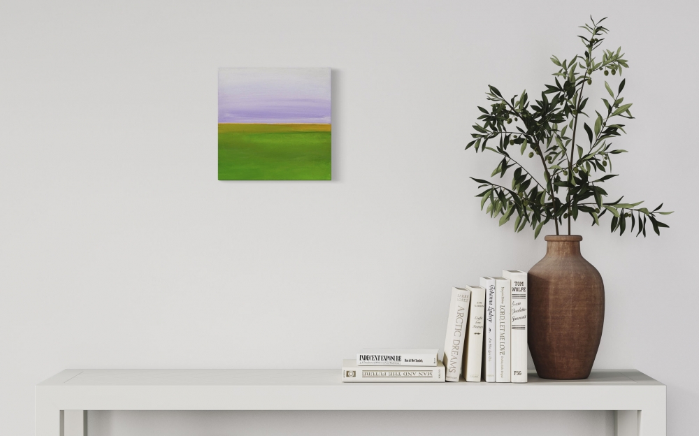 A Tranquil Landscape - Lavender Skies