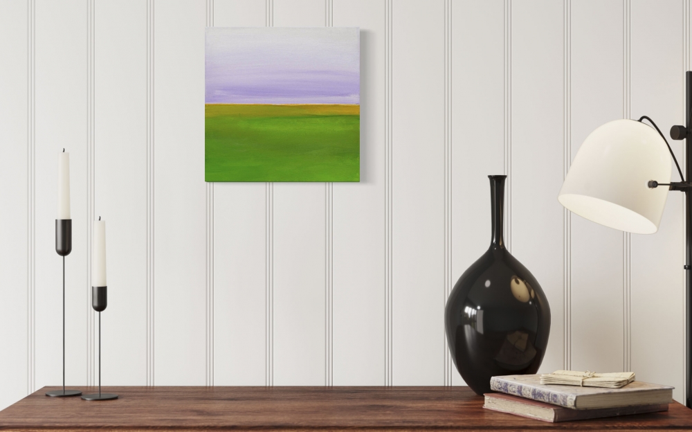 A Tranquil Landscape - Lavender Skies