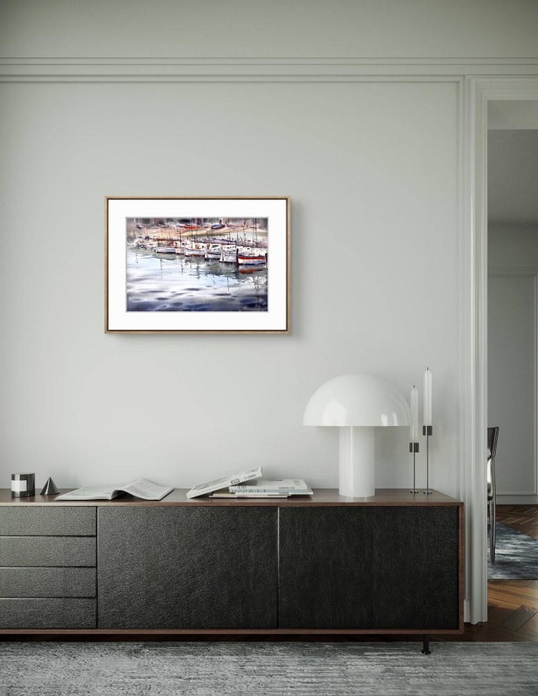 Boats at the pier #2