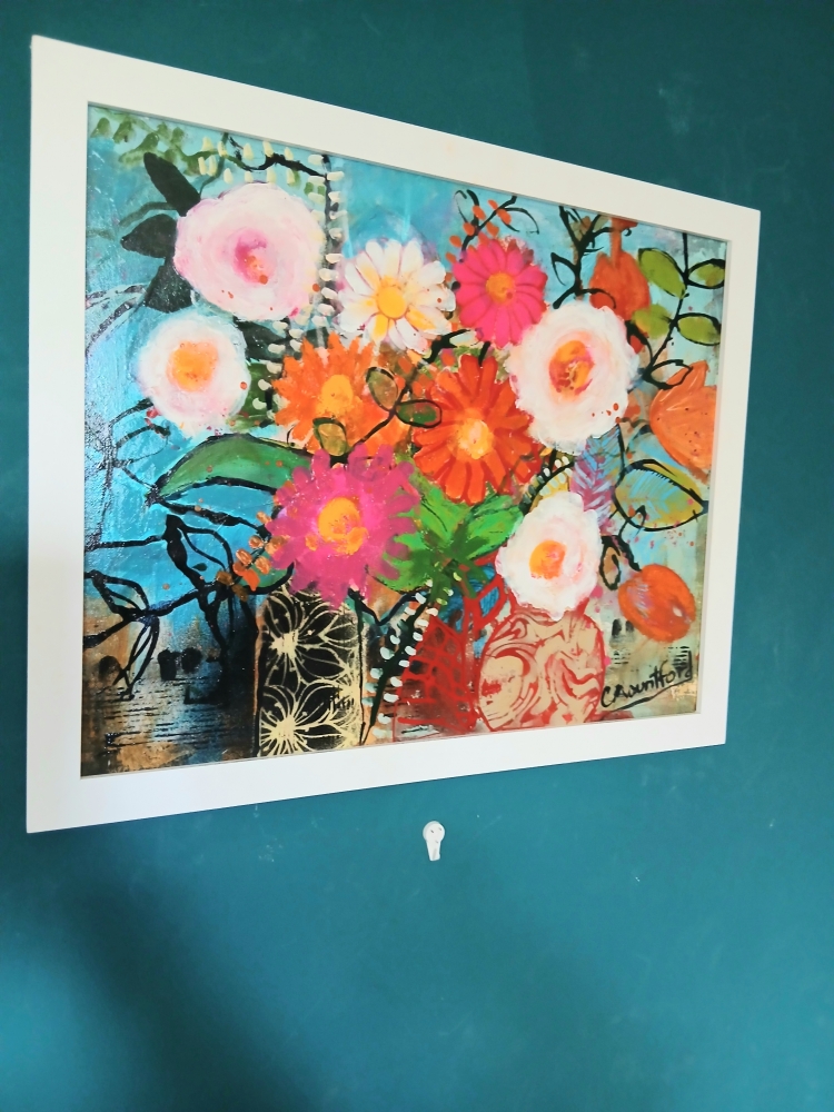 Flowers and Leafy Bouquet