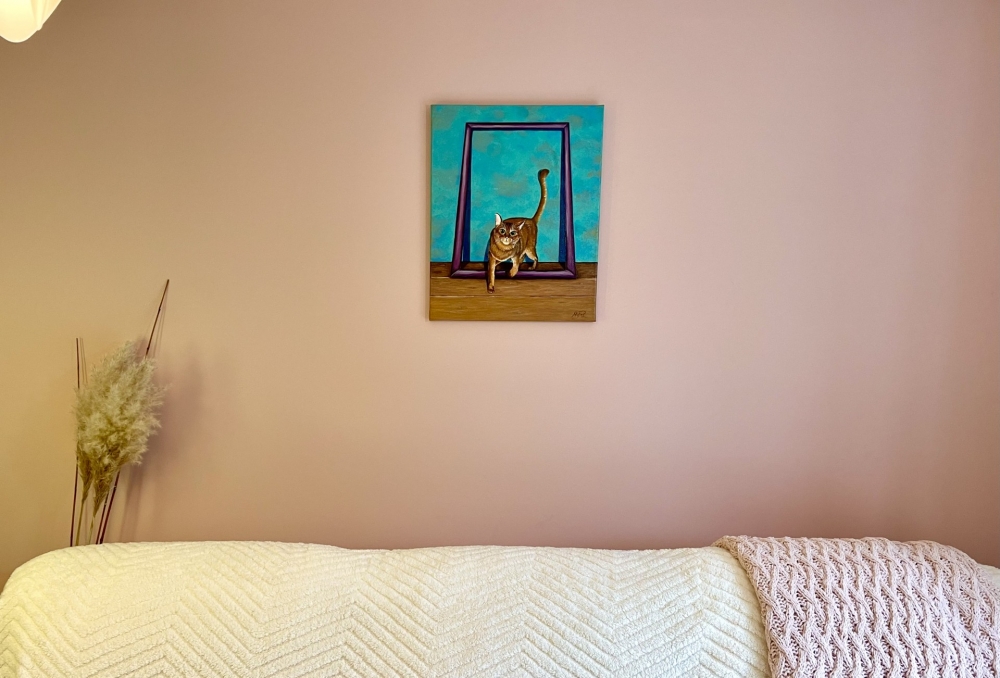 Cat Out of the Frame