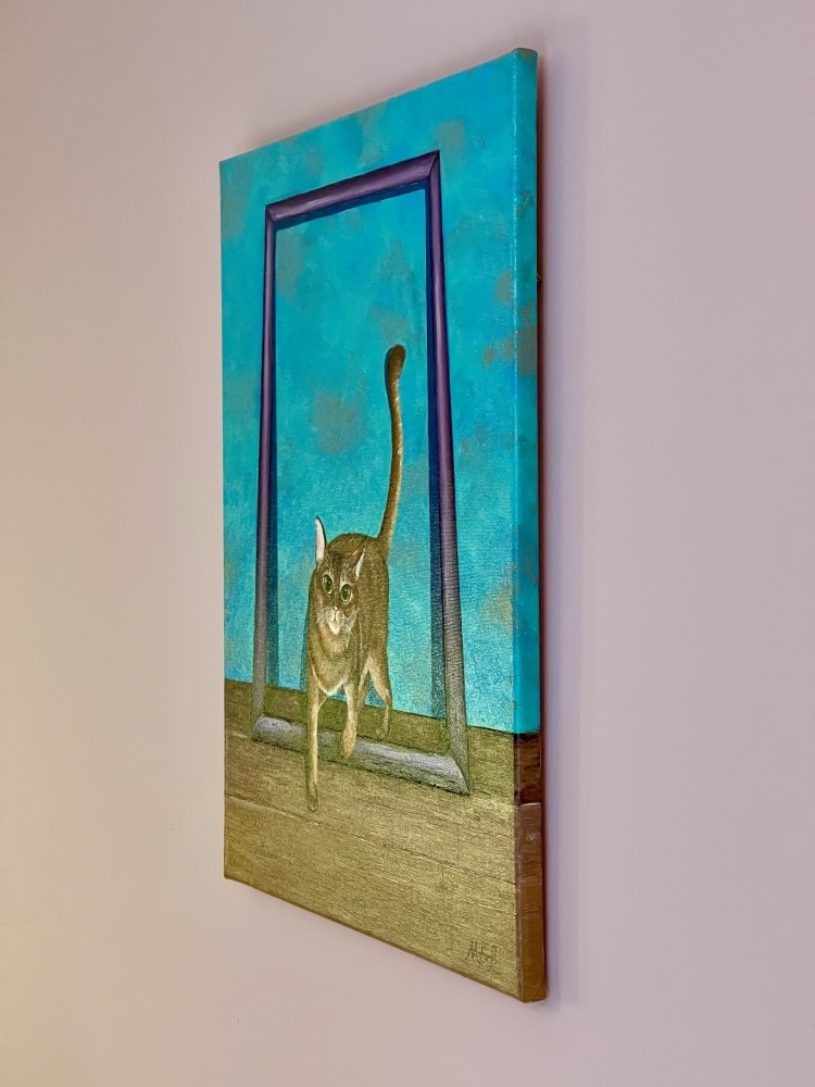 Cat Out of the Frame