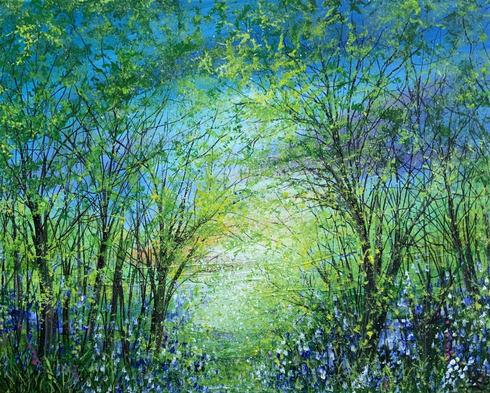 Blue Sky Bluebells