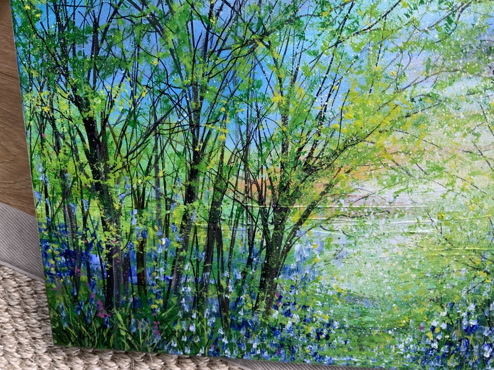 Blue Sky Bluebells