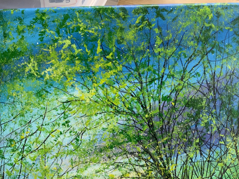 Blue Sky Bluebells
