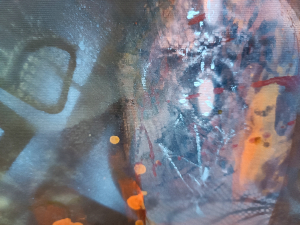 Autumn Vessel with Flowers of Dusk