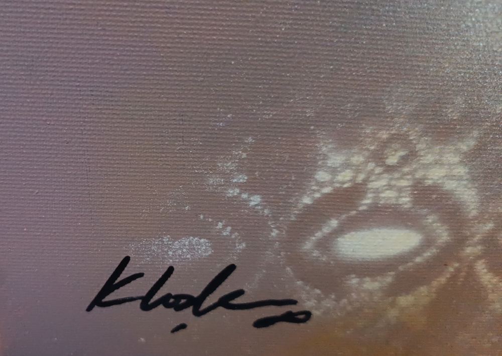 Autumn Vessel with Flowers of Dusk