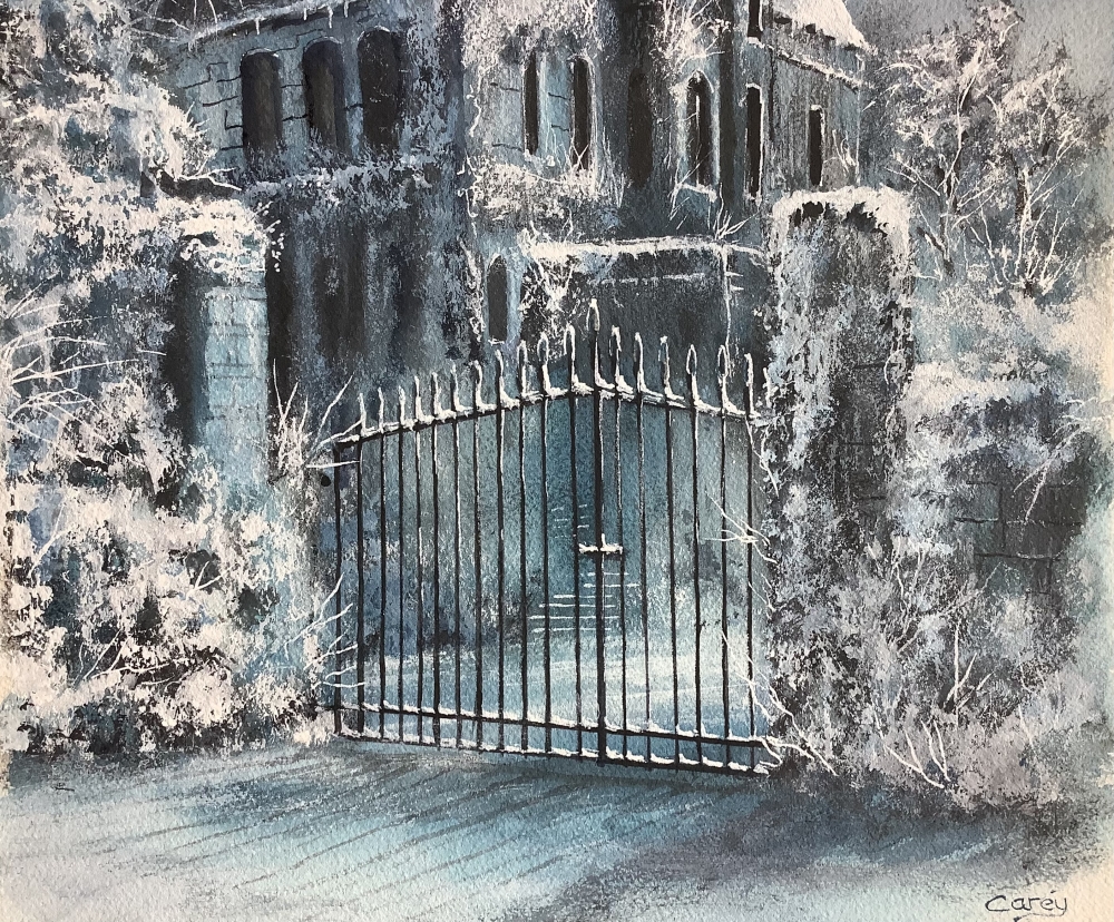 Through moonlight gates