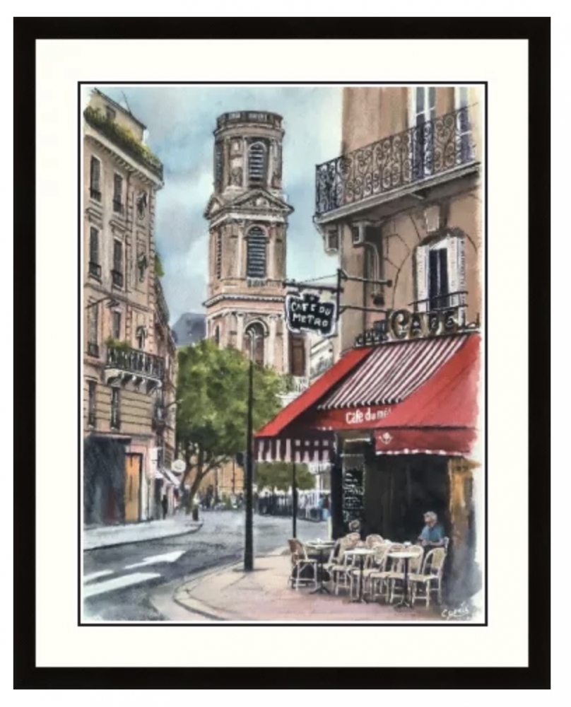 Paris city scene