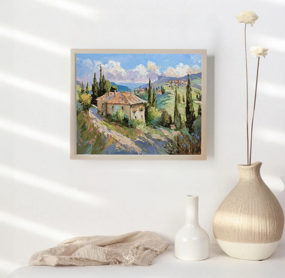 Tuscany : Cypress Pathway