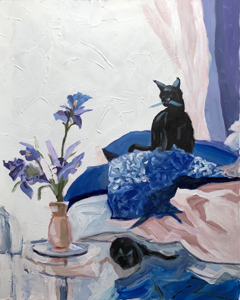 The Iris and the Cat.