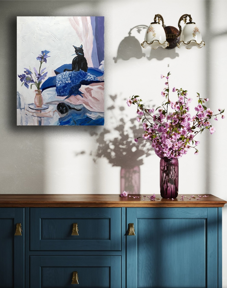 The Iris and the Cat.