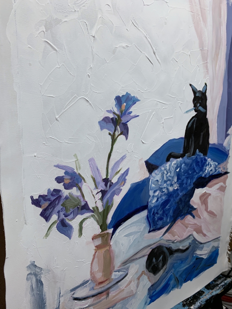 The Iris and the Cat.