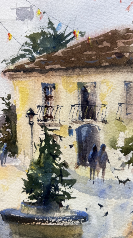 A Quiet Morning in Spain