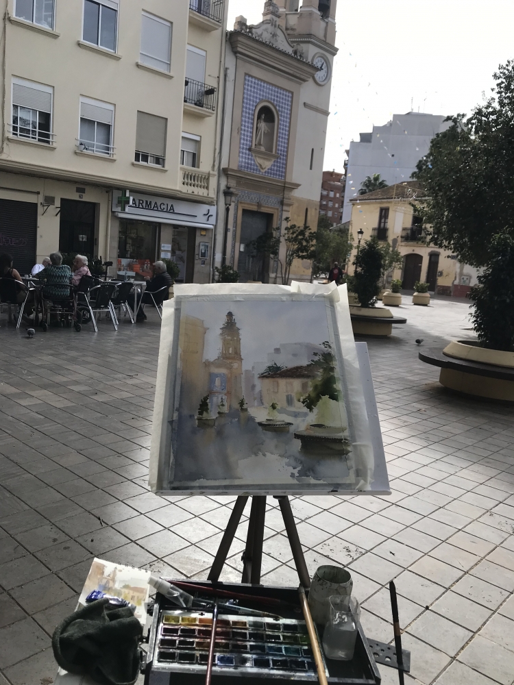 A Quiet Morning in Spain