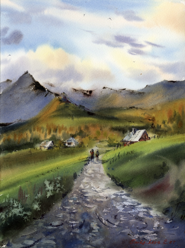 Morning over the Tatras
