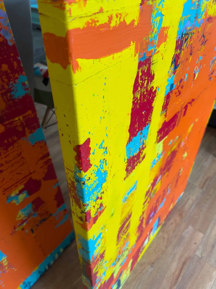 Layers of a Silent Anthem - Diptych