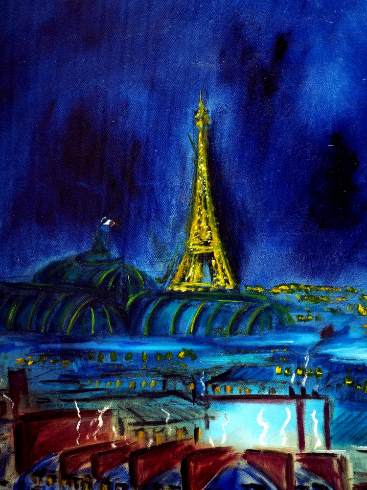 Evening Paris Cityscape - Limited Edition