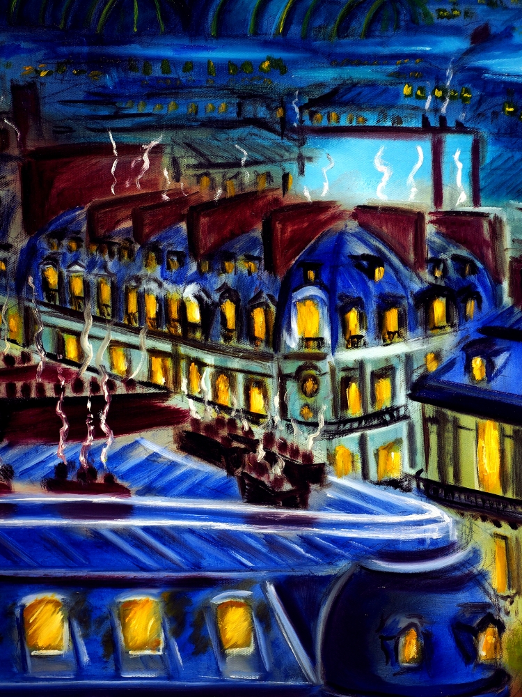 Evening Paris Cityscape - Limited Edition