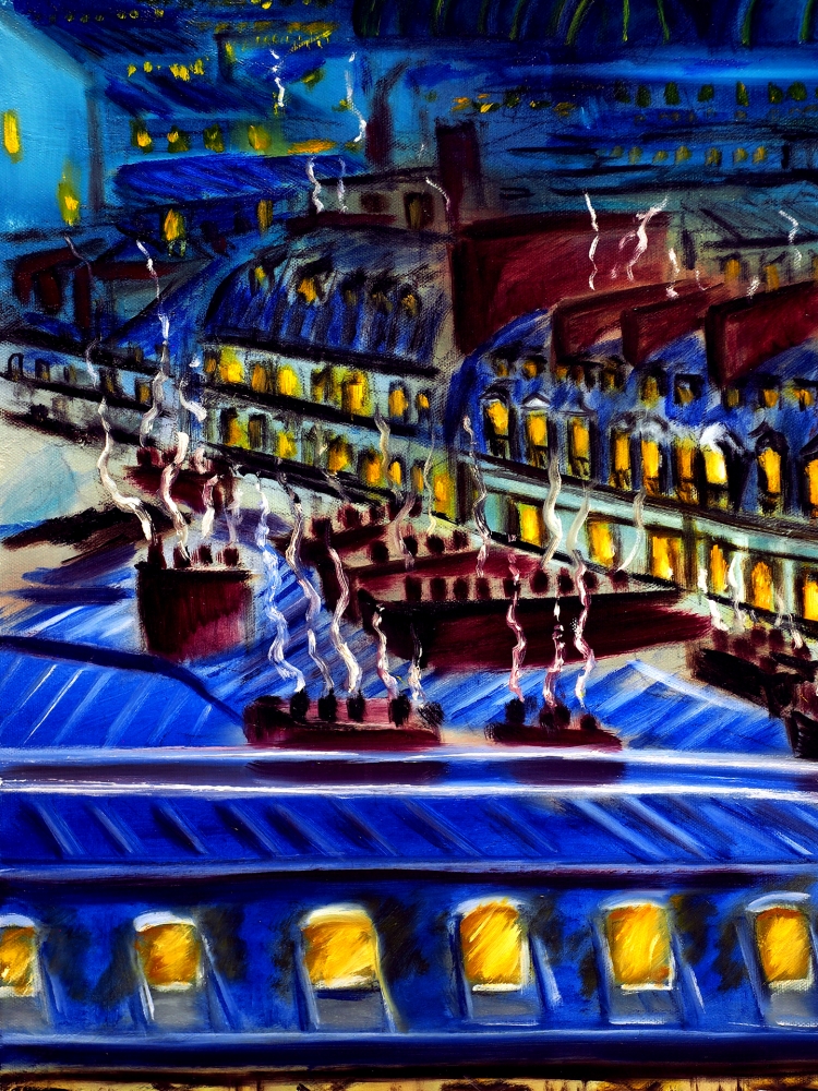 Evening Paris Cityscape - Limited Edition
