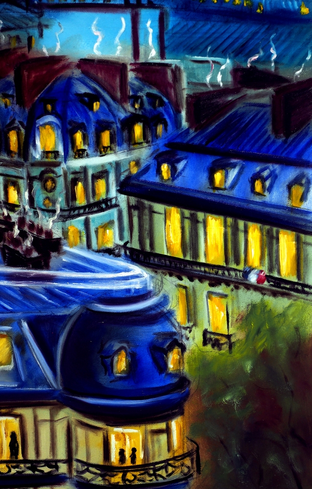 Evening Paris Cityscape - Limited Edition