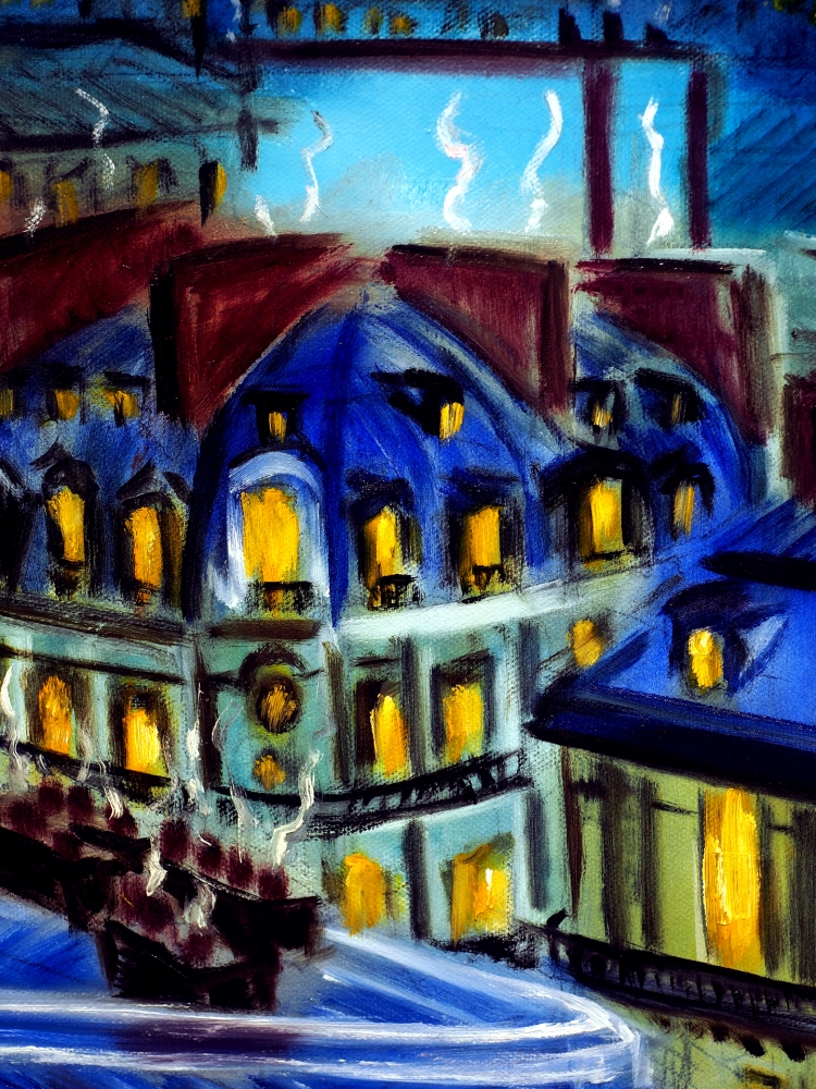 Evening Paris Cityscape - Limited Edition