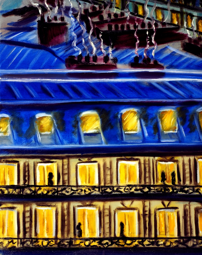 Evening Paris Cityscape - Limited Edition