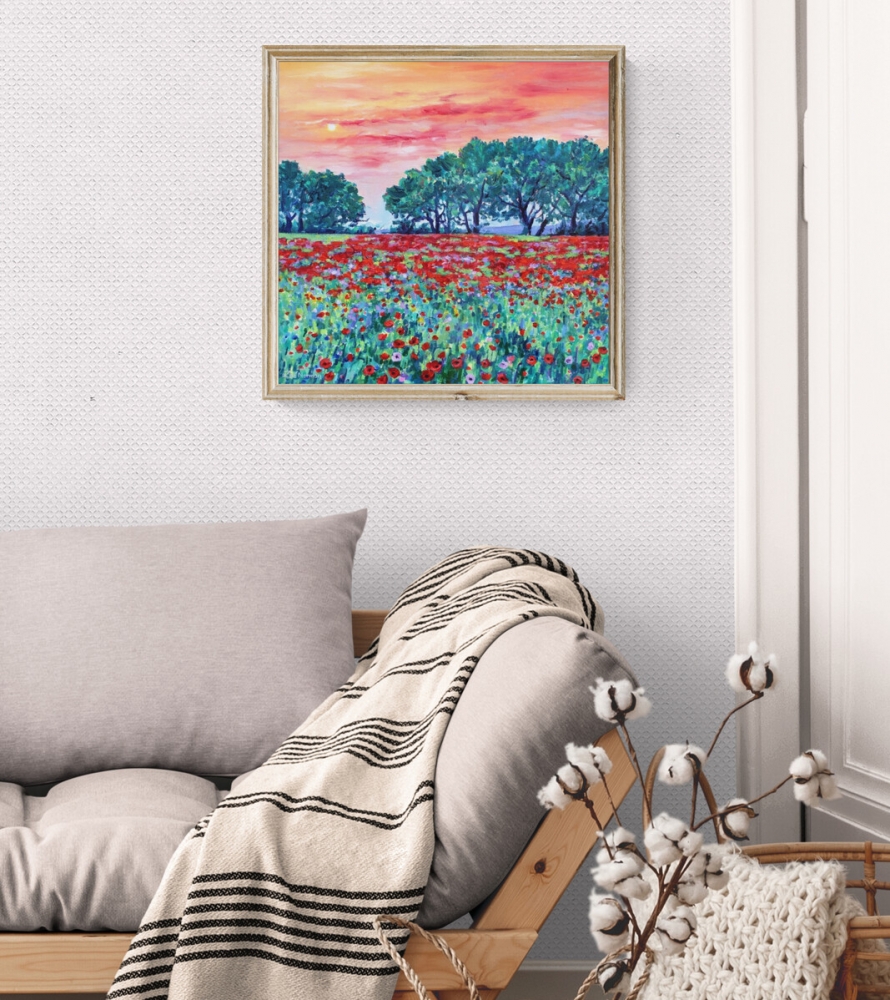 Evening Poppies