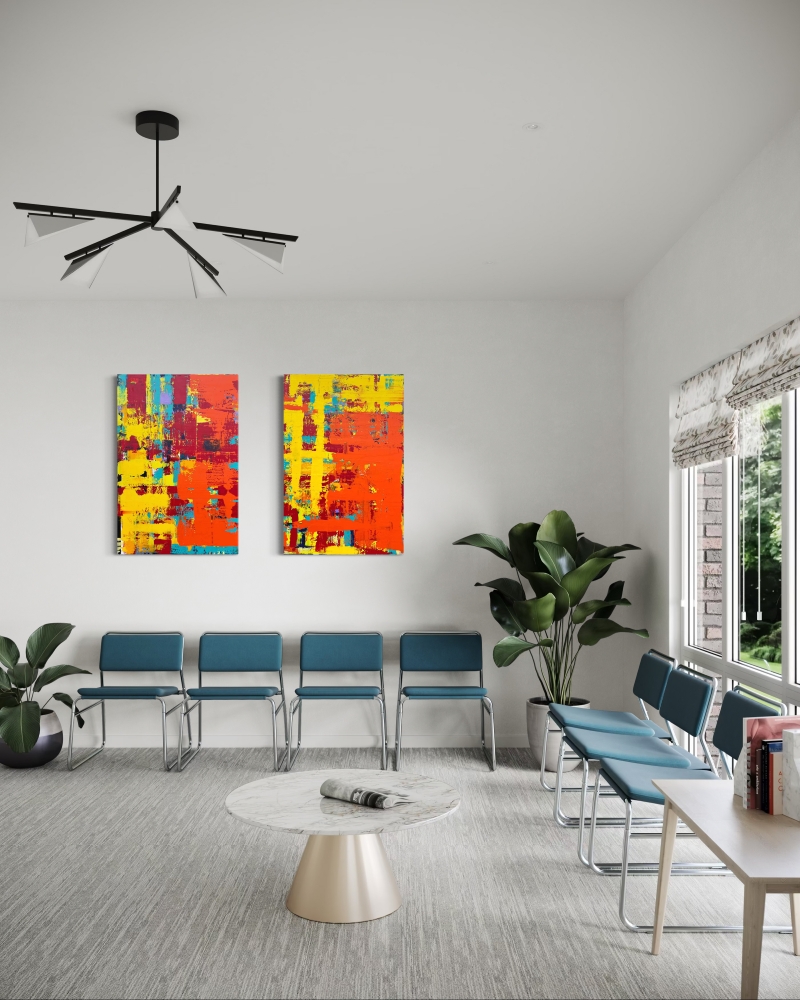 Layers of a Silent Anthem - Diptych