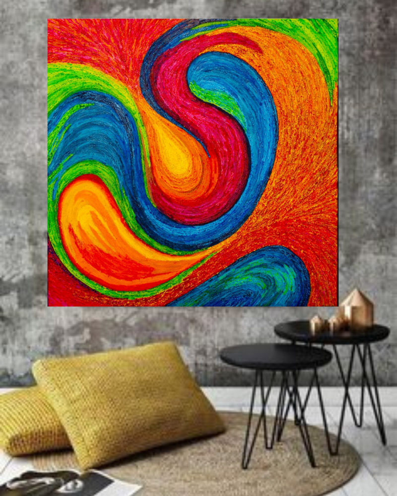 Vibrant Swirls