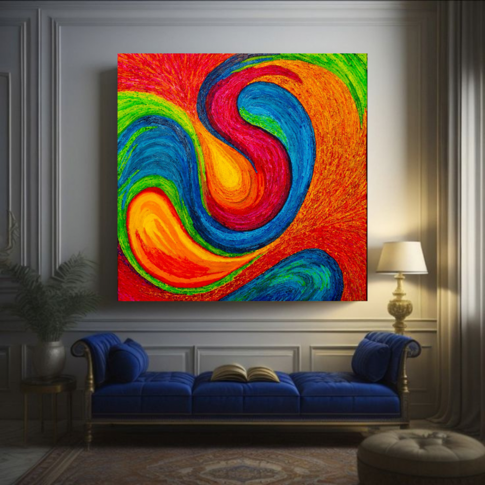Vibrant Swirls