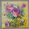 Peonies and White Butterflies