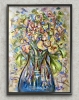 “Symphony of Blossoms” – Original Mixed Media Floral Painting