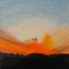 Sunset sky