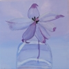 Lilac flower in a vase