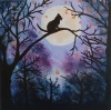 Moonlight cat 