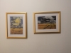 Golden Fields – Set of 2 Framed Pastel Paintings