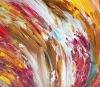 Yellow And Red Vibrations XL 1
