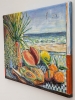 Still Life with Fruit and a Sea View
