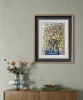 “Symphony of Blossoms” – Original Mixed Media Floral Painting