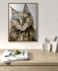 : “Guardian of the Silent Forest” – Original Watercolor Lynx Portrait (A4)