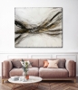 XL Ethereal Gold Abstract