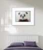 Gentle Eyes of the Panda – Original Watercolor Portrait