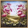 I will bee there floral landscape